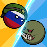 Countryballs – Zombie Attack Взлом Все открыто, много денег